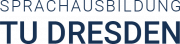 Logo: Sprachausbildung TU Dresden