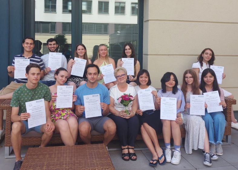 Graduates of the International Dresden Summer School of TUDIAS